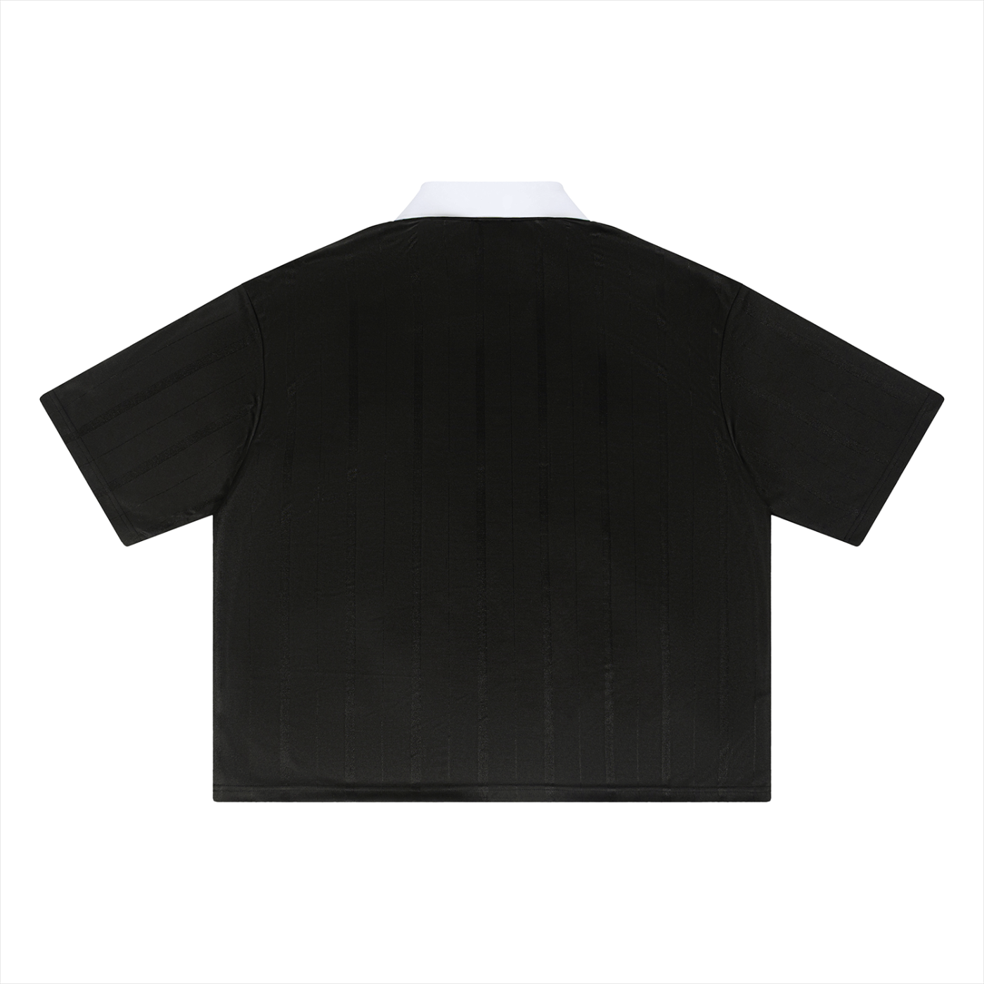 Error 404: Straight Not Found Striped Boxy Soccer Jersey